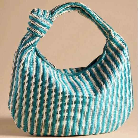 The Brigitte Satchel by Melie Bianco: Raffia Edition for Anthropologie - Picture 2 of 3